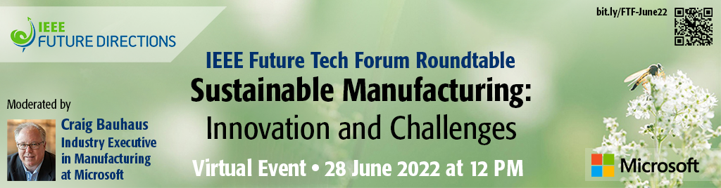free roundtable on sustainable manufacturing 